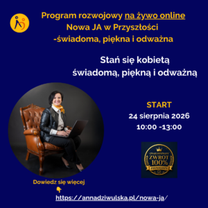 Program rozwojowy na żywo online Nowa JA w Przyszłości